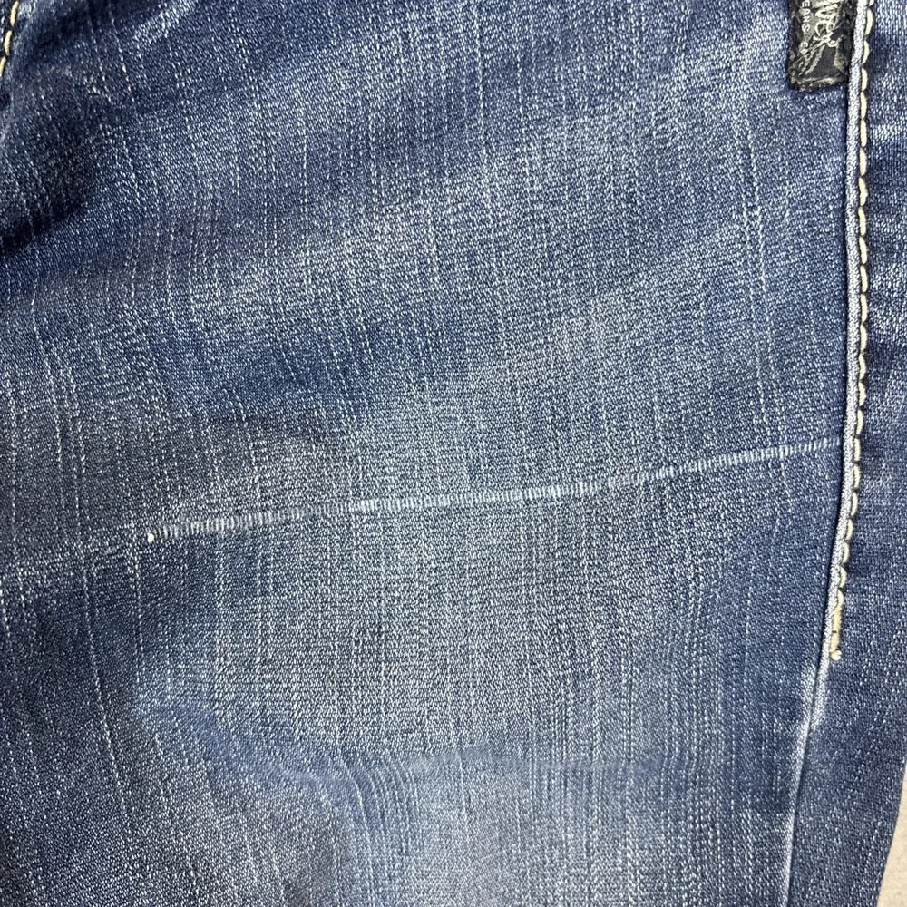 Silver Jeans Co Suki Slim Boot Jeans Women Sz 28 Med Wash Mid Rise Stretch Denim